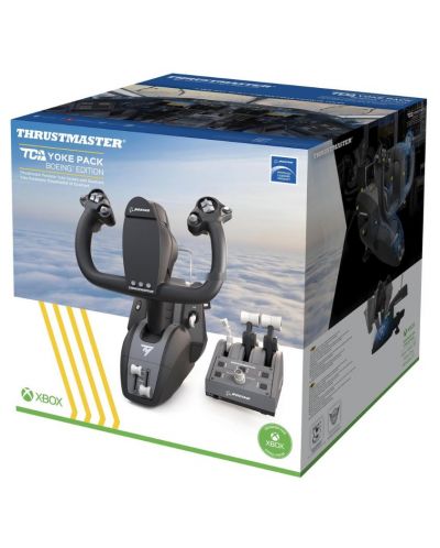 Контролер Thrustmaster - TCA Yoke Pack Boeing Edition, Xbox Series X|S, черен - 6
